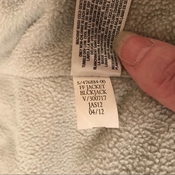 Old Navy Boy's Black/Gray Hooded Colorblock Puffer - Picture 7 of 9